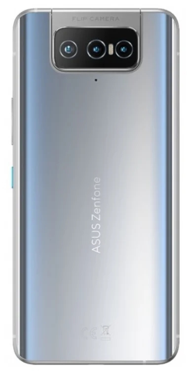 Смартфон ASUS Zenfone 8 Flip 8/256 ГБ, серебристый - фото 2