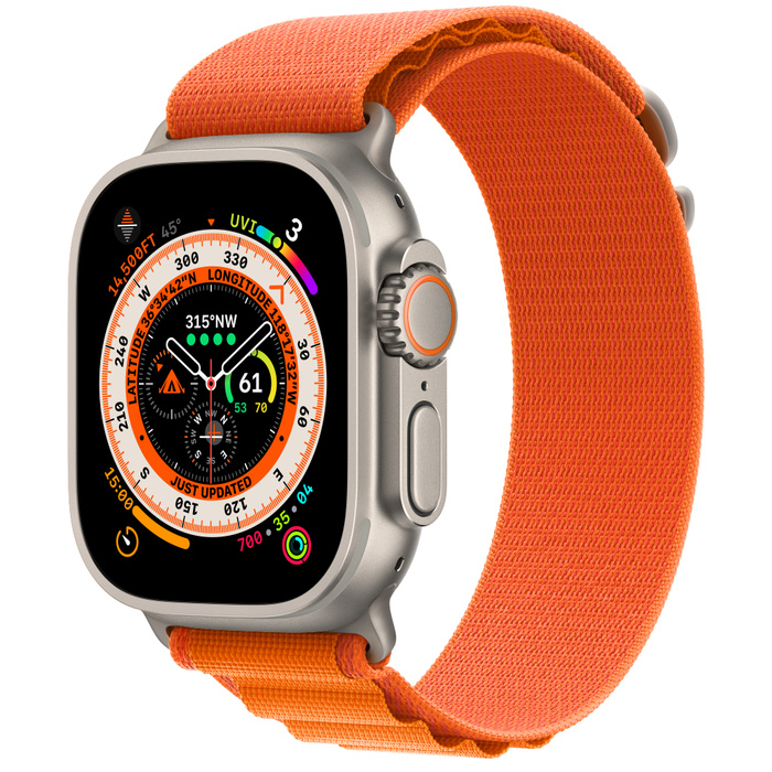Watch Ultra 49mm Orange Alpine Loop (S) - фото 0
