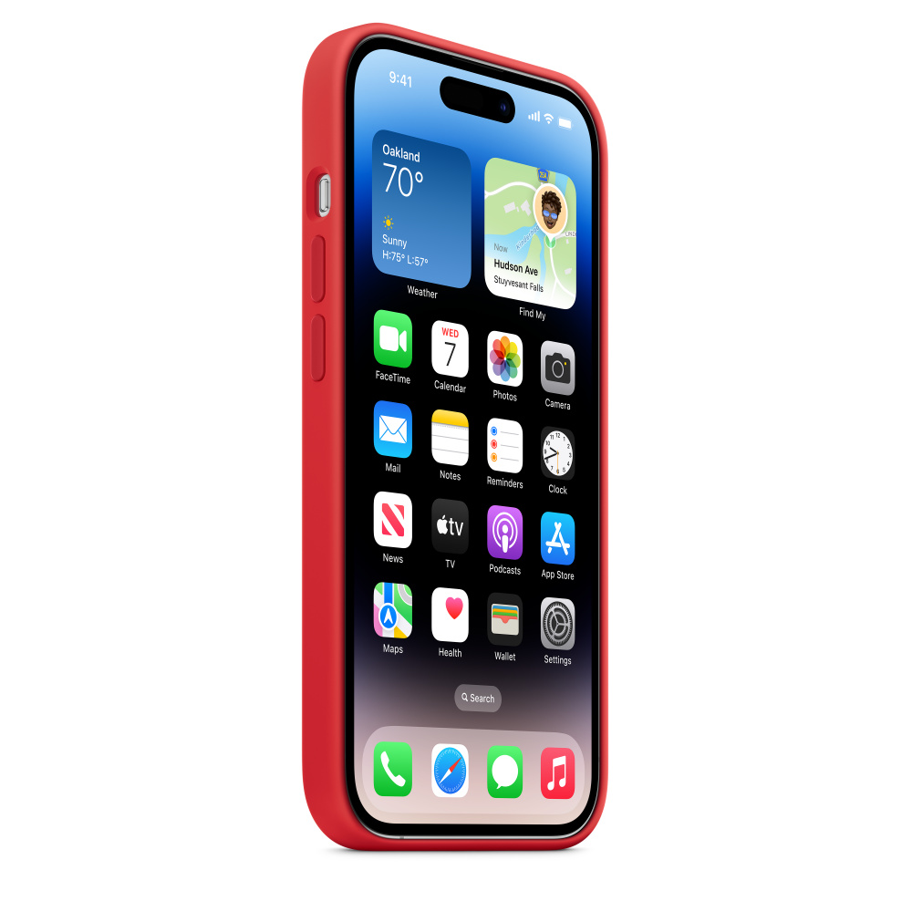Силиконовый чехол MagSafe для iPhone 14 Pro - (PRODUCT)RED MPTG3 - фото 0