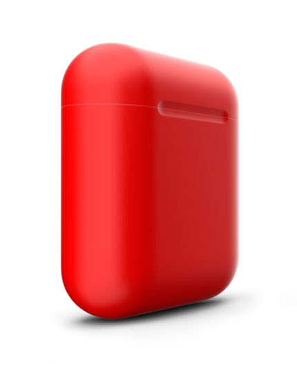 Наушники Apple Airpods 2 Color (без беспроводной зарядки чехла) (Красный матовый) - фото 0