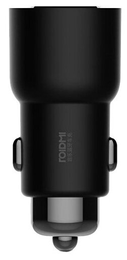 Автомобильная зарядка Roidmi 3S (2 USB), черный - фото 1