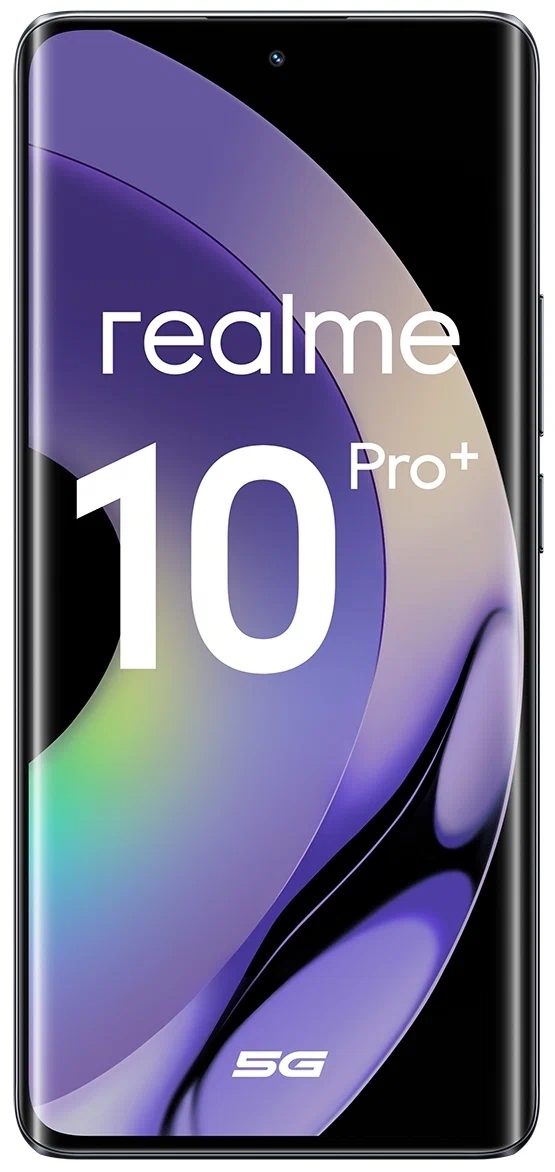 Смартфон realme 10 Pro+ 5G 12/256 ГБ, черный - фото 0