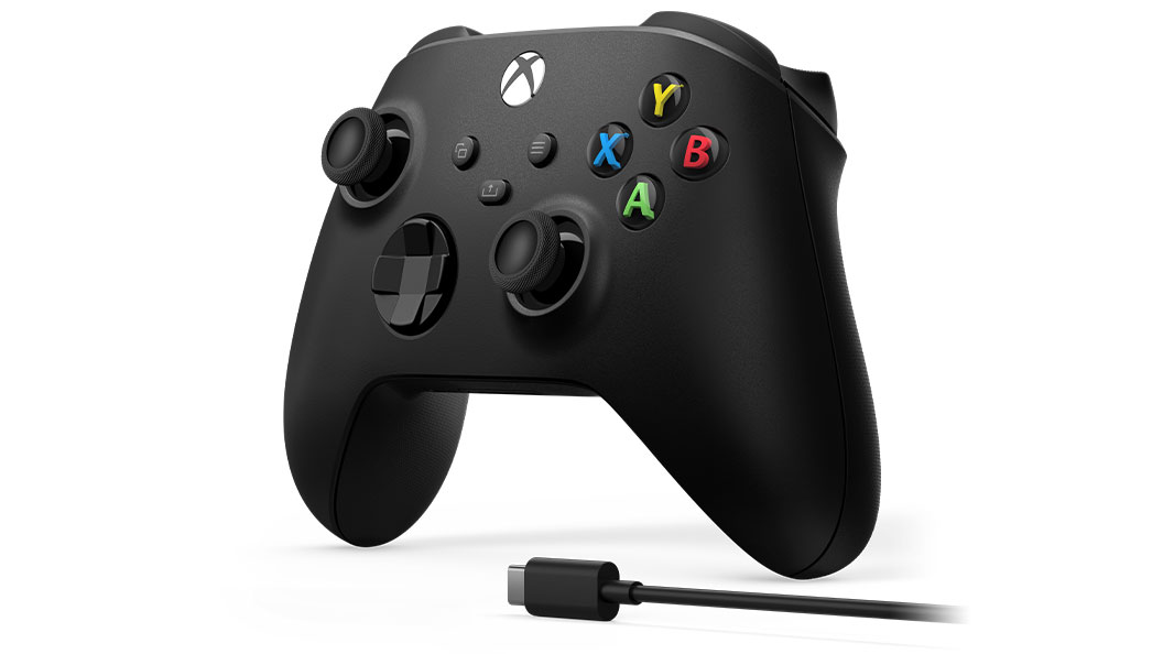Геймпад Microsoft Xbox Wireless Controller + USB-C Cable (Черный)