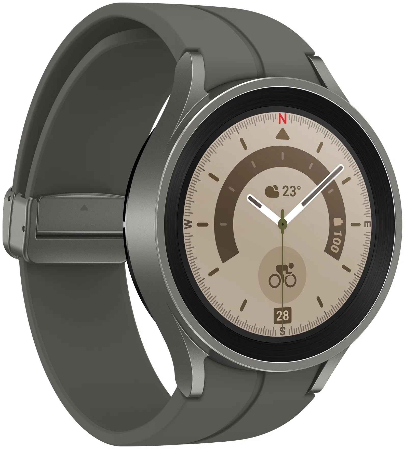 Часы Samsung Galaxy Watch 5 Pro 45mm LTE, серый - фото 0