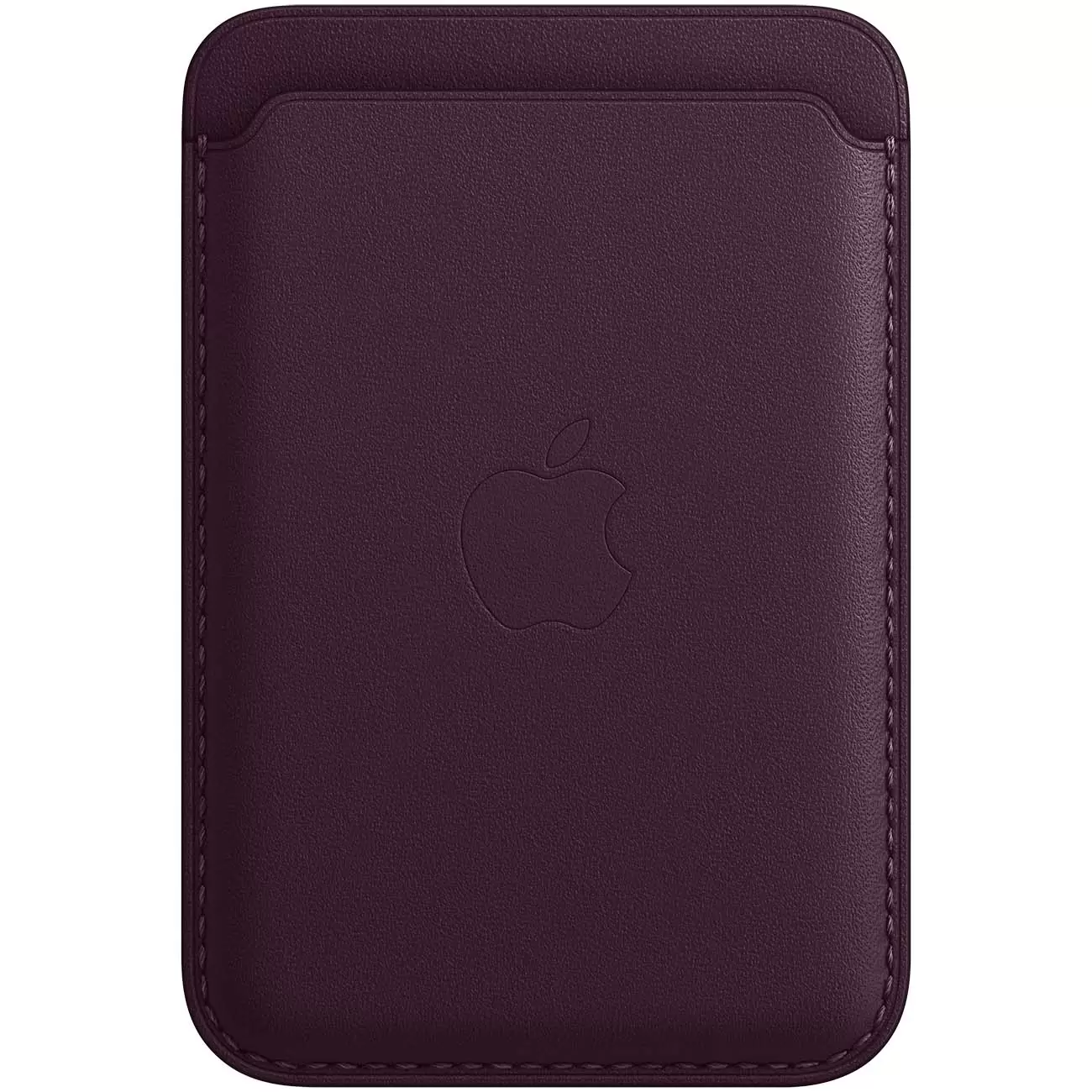 iPhone Leather Wallet with MagSafe - Dark Cherry MM0T3ZE
