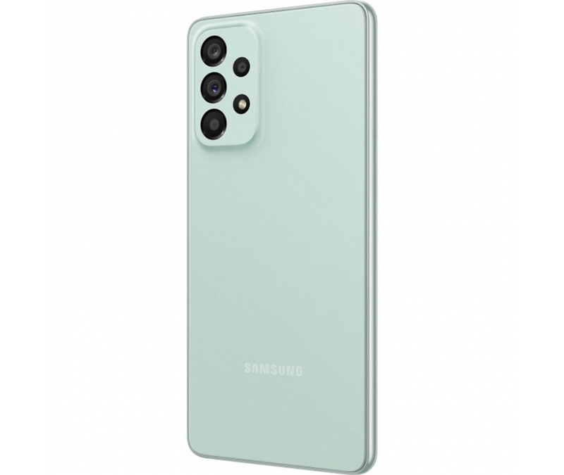 Смартфон Samsung Galaxy A73 5G 8/256 ГБ, мятный - фото 5