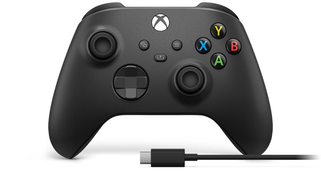 Геймпад Microsoft Xbox Wireless Controller + USB-C Cable (Черный) - фото 1