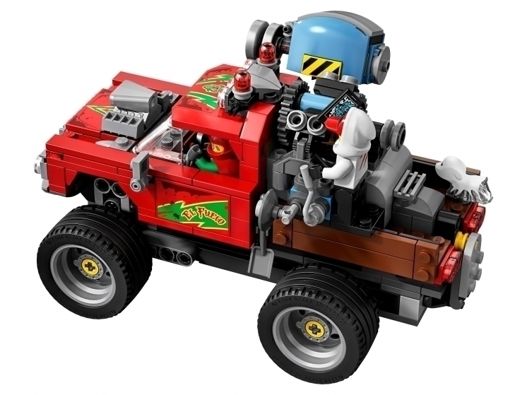 Конструктор LEGO Hidden Side 70421 Трюковый грузовик Эль-Фуэго - фото 7