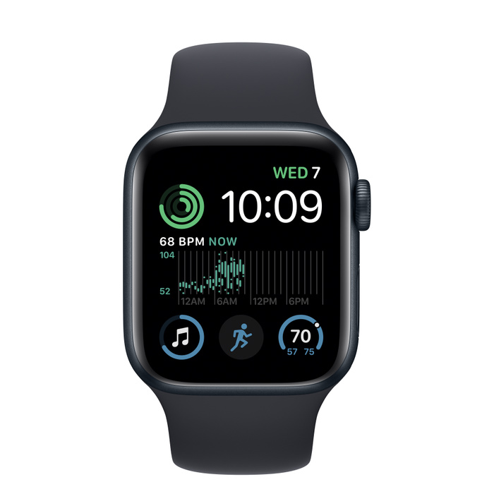 Watch SE(2022) 40mm Aluminum Case with Sport Band Midnight