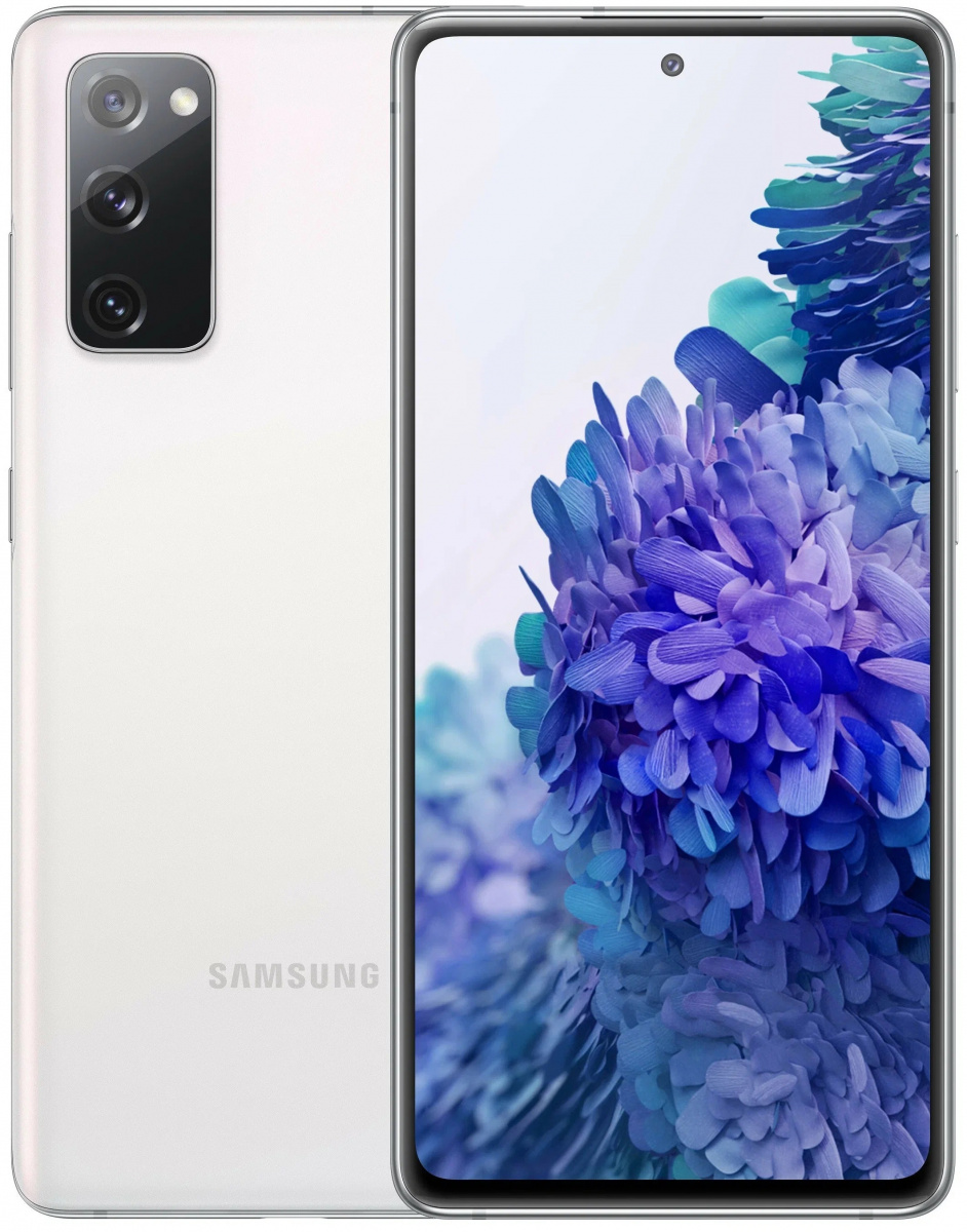 Смартфон Samsung Galaxy S20 FE 5G (SM-G781B/DS) 8/256 ГБ, белый - фото