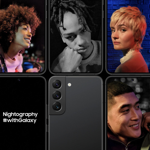 Смартфон Samsung Galaxy S22 8/128 ГБ, черный Snapdragon - фото 6