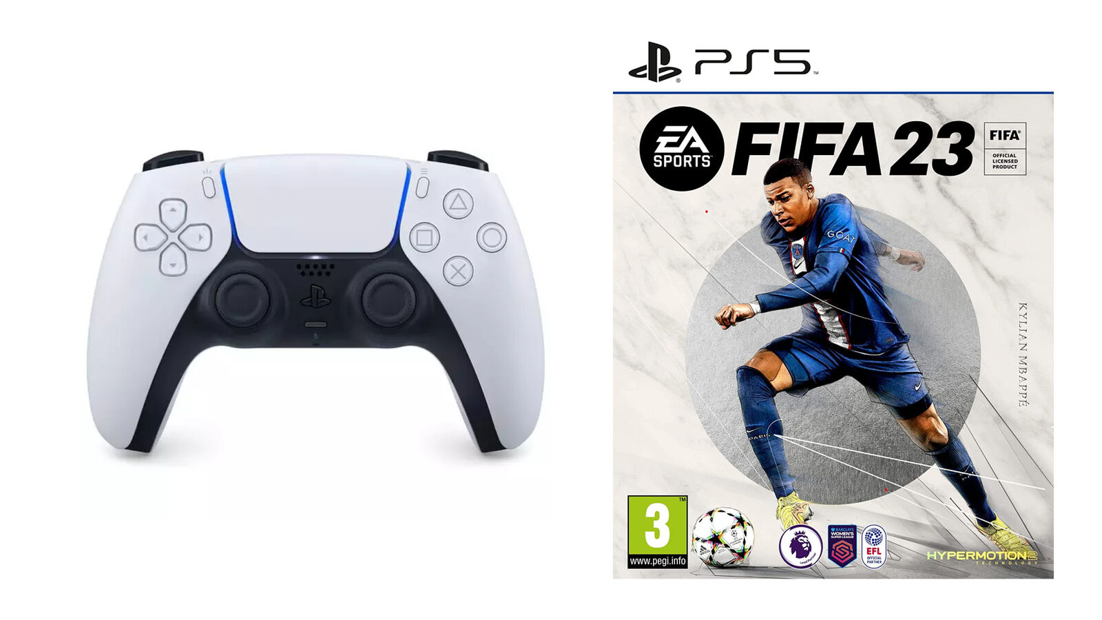 Беспроводной геймпад Sony DualSense + игра FIFA 23 - фото 4