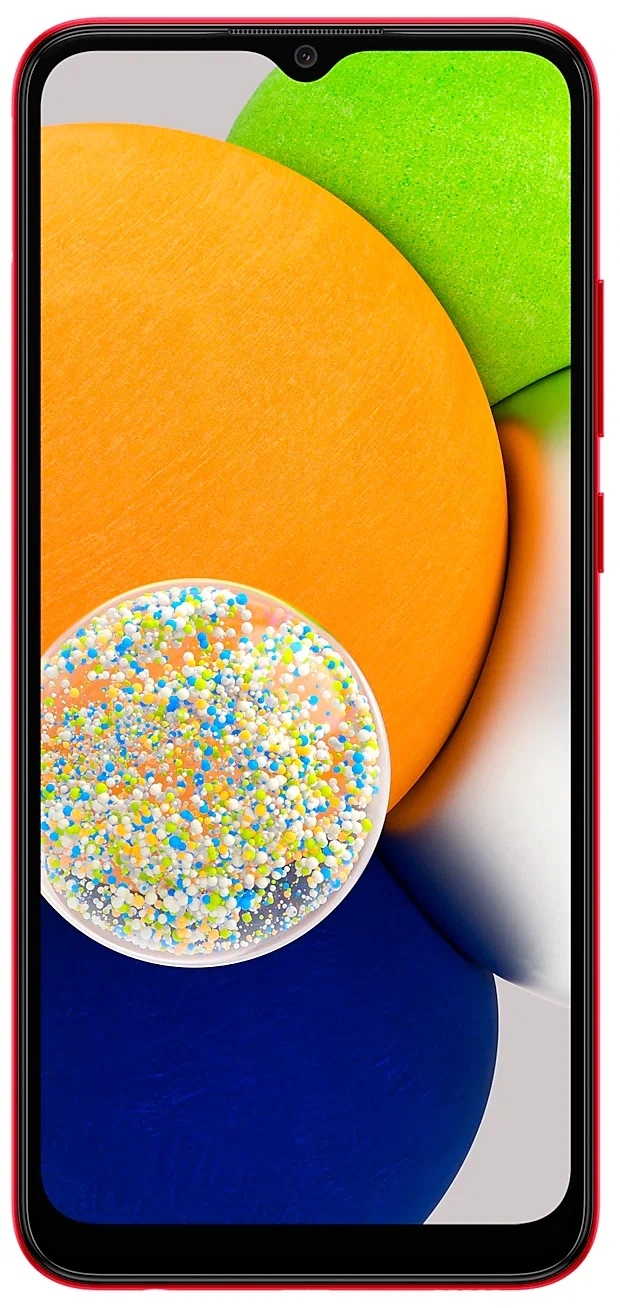 Смартфон Samsung Galaxy A03 4/64 ГБ, красный - фото 0