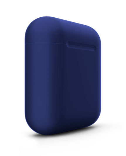 Наушники Apple Airpods 2 Color (без беспроводной зарядки чехла) (Темно-синий матовый) - фото 0