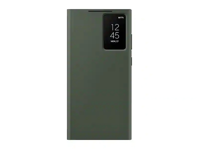 Чехол Samsung для Galaxy S23 Ultra Smart View Wallet Case EF-ZS918CGEGUS, зеленый