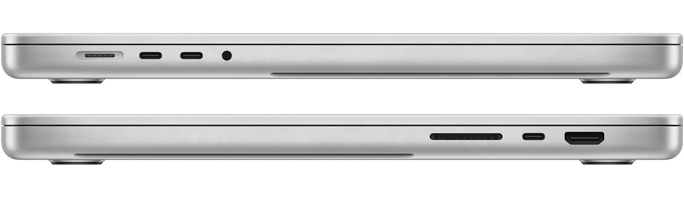 Apple MacBook Pro 16" MK1F3 (M1 Pro 10C CPU, 16C GPU, 2021) 16 ГБ, 1 ТБ SSD, серебристый - фото 2
