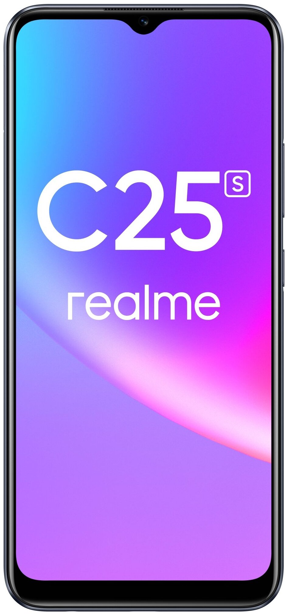 Смартфон realme C25S 4/64 ГБ, water gray (серый) - фото 5