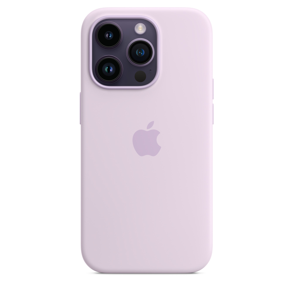 Силиконовый чехол MagSafe для iPhone 14 Pro - Lilac (MPTJ3)
