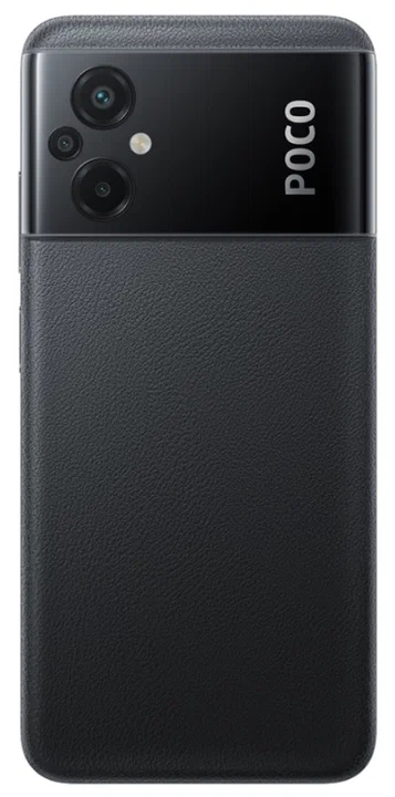 Смартфон Xiaomi POCO M5 4/128 ГБ, черный - фото 1