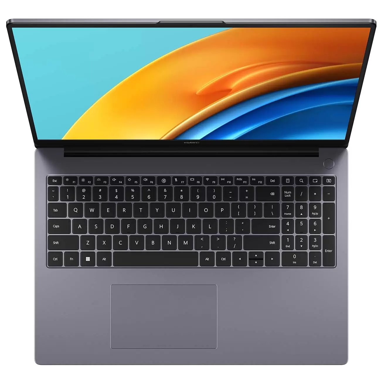 Ноутбук HUAWEI MateBook D 16 RLEF-X i7-12700H/16+512 Space Grey 53013ESY (Серый) - фото 1