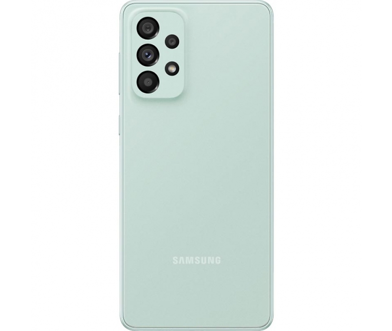 Смартфон Samsung Galaxy A73 5G 8/256 ГБ, мятный - фото 1