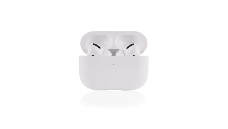 Силиконовый чехол VLP Silicone Case Soft Touch для Apple AirPods Pro 2, белый