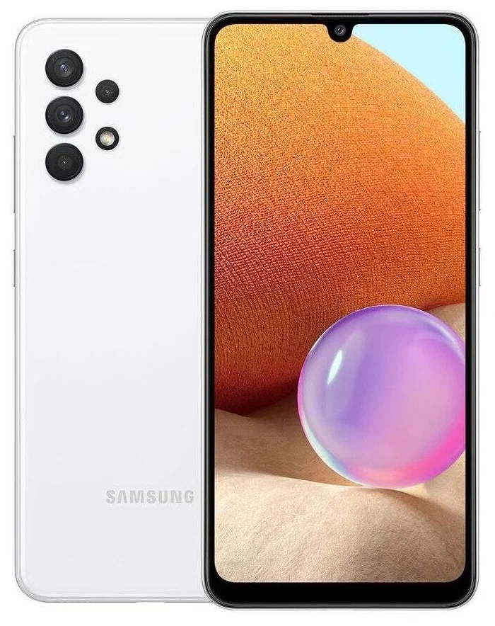 Смартфон Samsung Galaxy A32 6/128 ГБ, белый