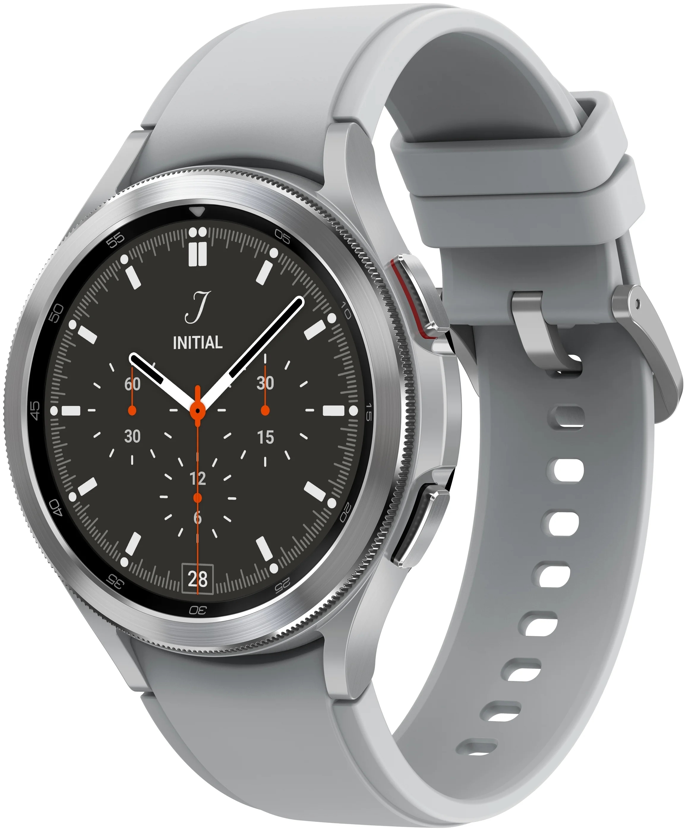Умные часы Samsung Galaxy Watch4 Classic 46мм, серебро - фото 0