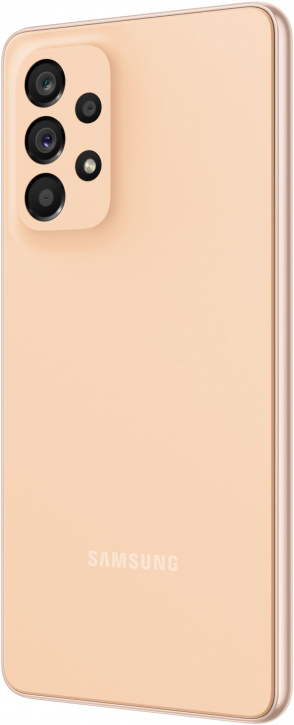 Смартфон Samsung Galaxy A53 5G 6/128 ГБ, персиковый - фото 4