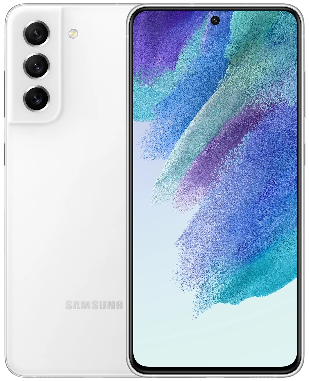 Смартфон Samsung Galaxy S21 FE (Exynos) 8/256 ГБ, белый - фото