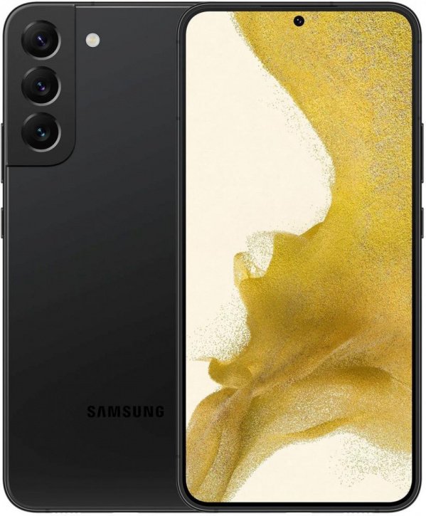 Смартфон Samsung Galaxy S22+ 8/128GB (черный фантом)