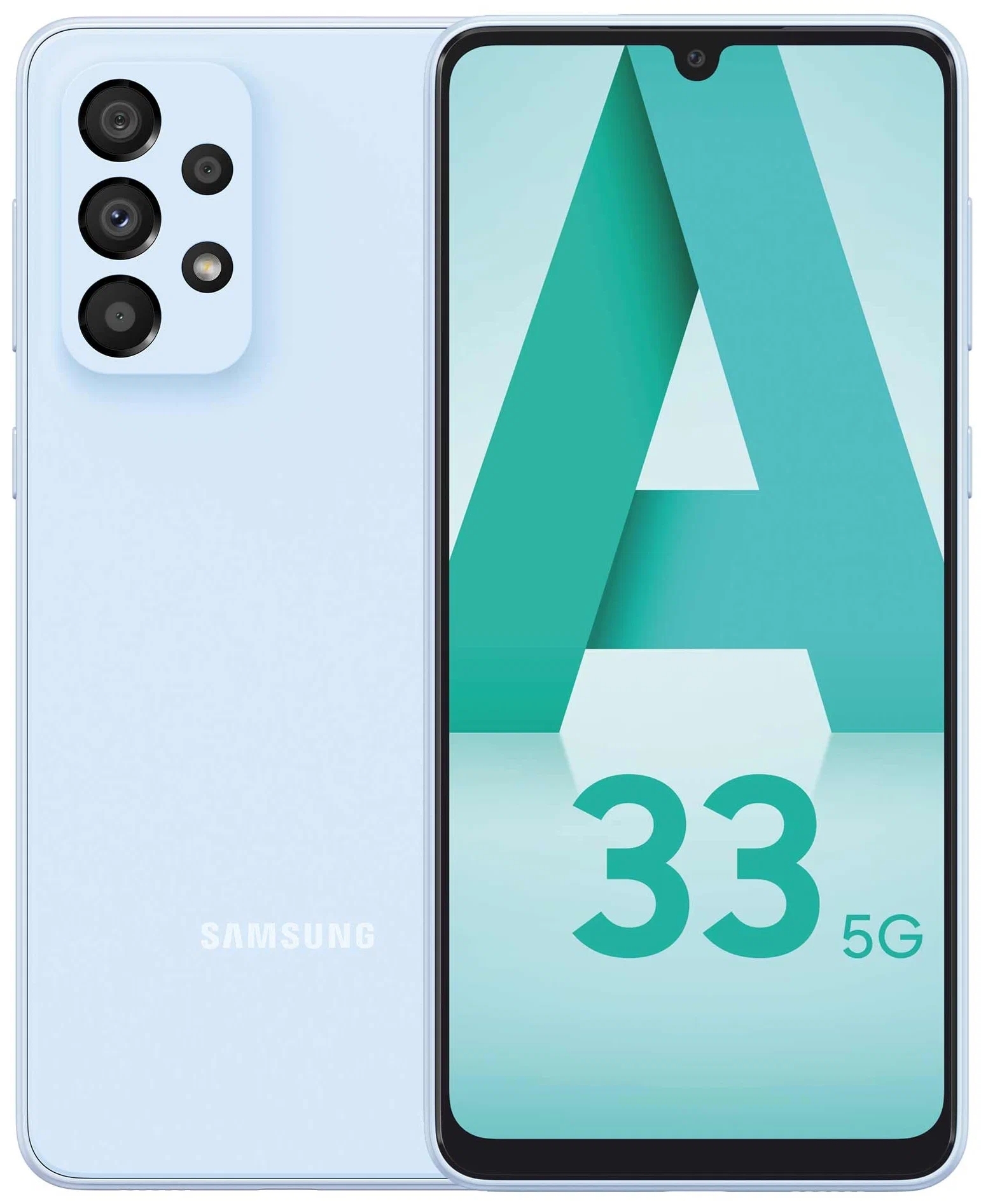 Смартфон Samsung Galaxy A33 5G 6/128 ГБ, синий - фото