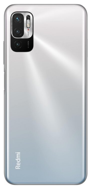 Смартфон Xiaomi Redmi Note 10T 4/128 ГБ, серебристый хром - фото 0