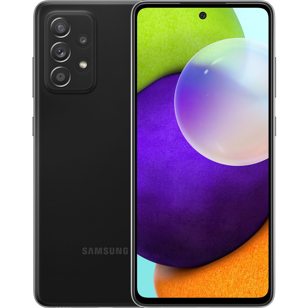 Смартфон Samsung Galaxy A52 6/128GB Black (Черный) - фото