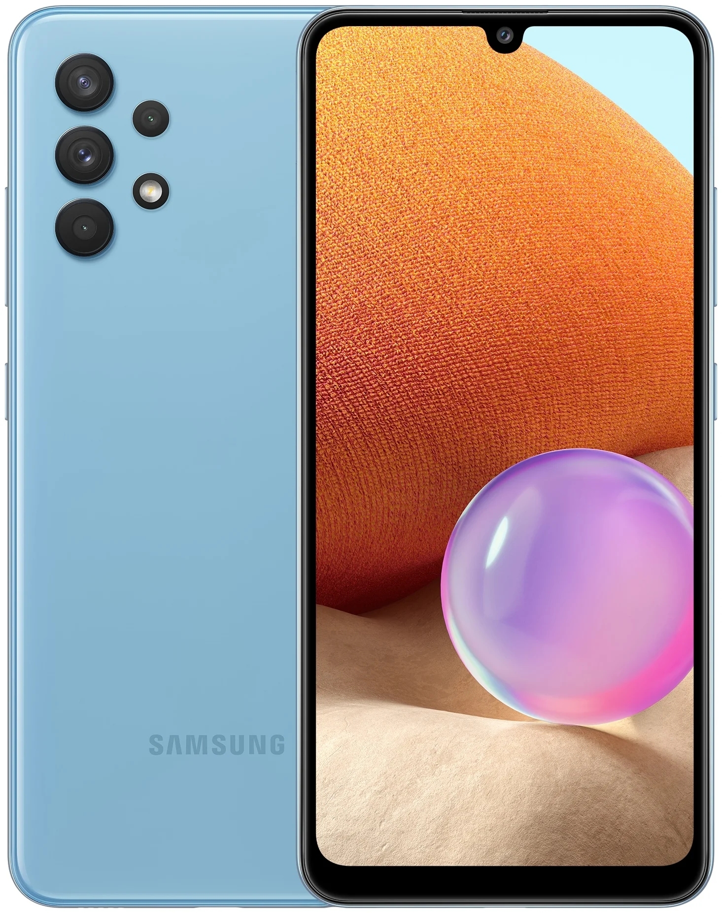 Смартфон Samsung Galaxy A32 6/128 ГБ, синий - фото
