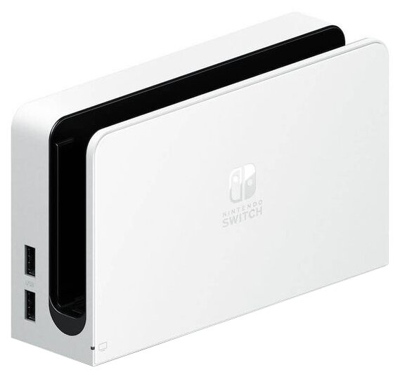 Игровая приставка Nintendo Switch (OLED model), белый - фото 3