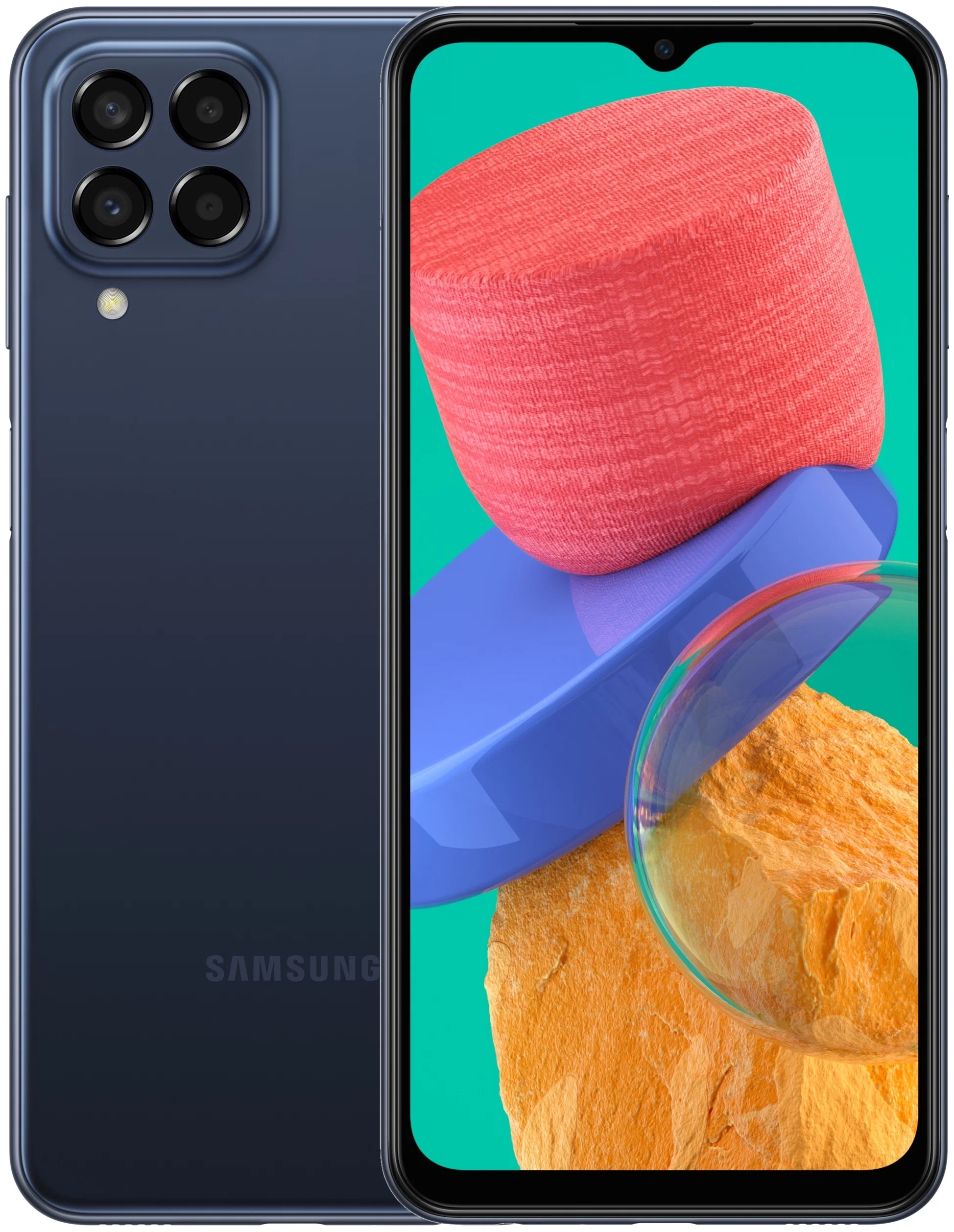 Смартфон Samsung Galaxy M33 5G 6/128 ГБ, синий купить в Москве по низкой  цене