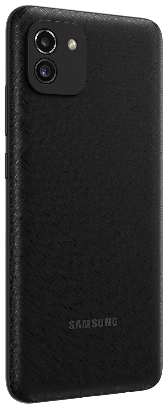 Смартфон Samsung Galaxy A03 4/64 ГБ, черный - фото 3