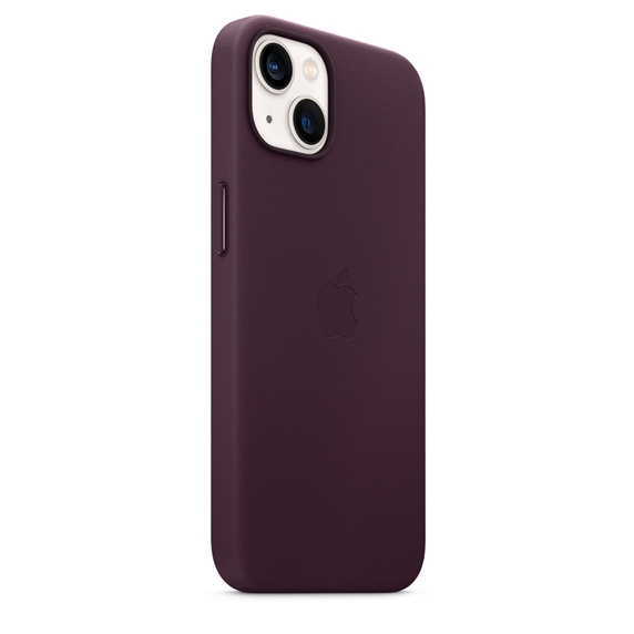 Кожаный чехол MagSafe для iPhone 13, цвет «тёмная вишня» (MM143ZE/A) - фото 0