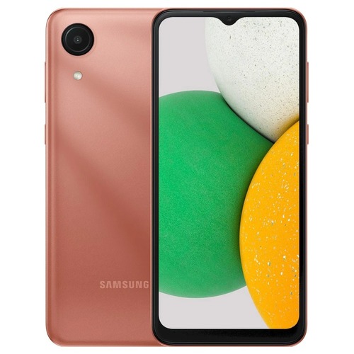 Смартфон Samsung Galaxy A03 Core 2/32 ГБ, бронзовый - фото