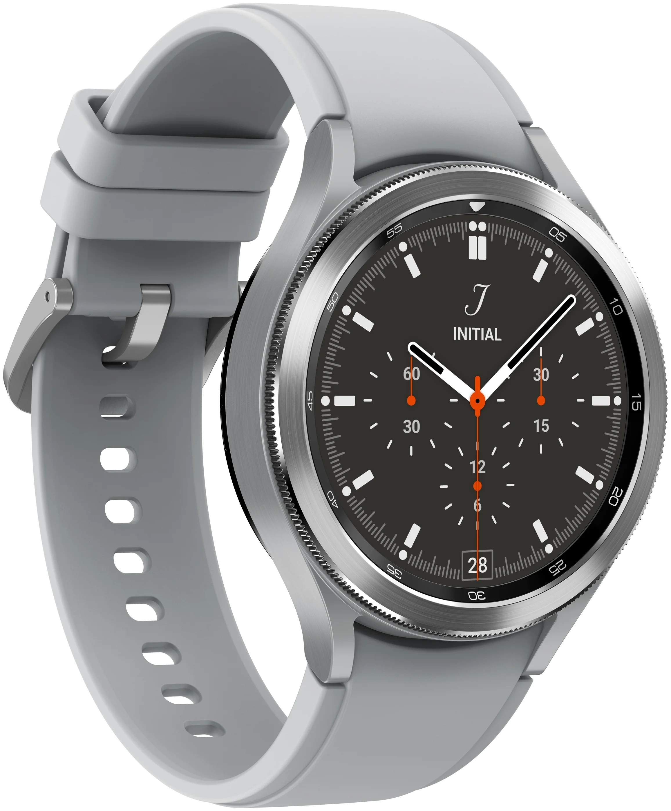 Умные часы Samsung Galaxy Watch4 Classic 46мм, серебро - фото 1