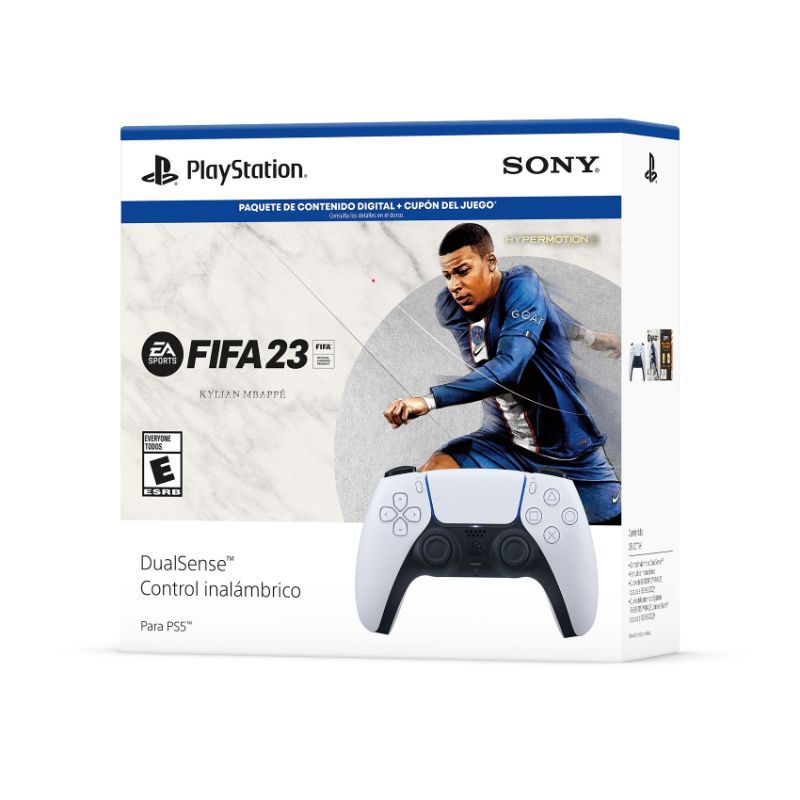 Беспроводной геймпад Sony DualSense + игра FIFA 23 - фото