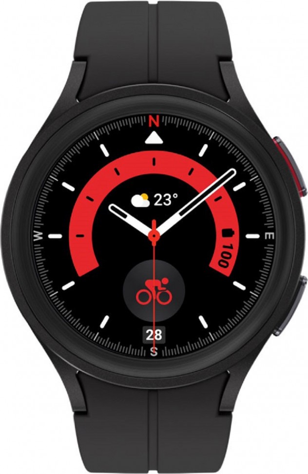 Часы Samsung Galaxy Watch 5 Pro 45mm LTE (SM-R925), черный - фото