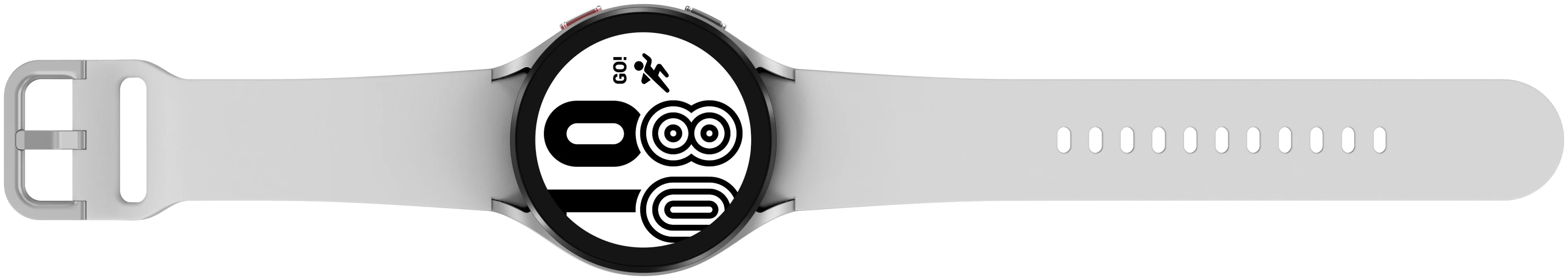Умные часы Samsung Galaxy Watch4 44мм, серебро - фото 4