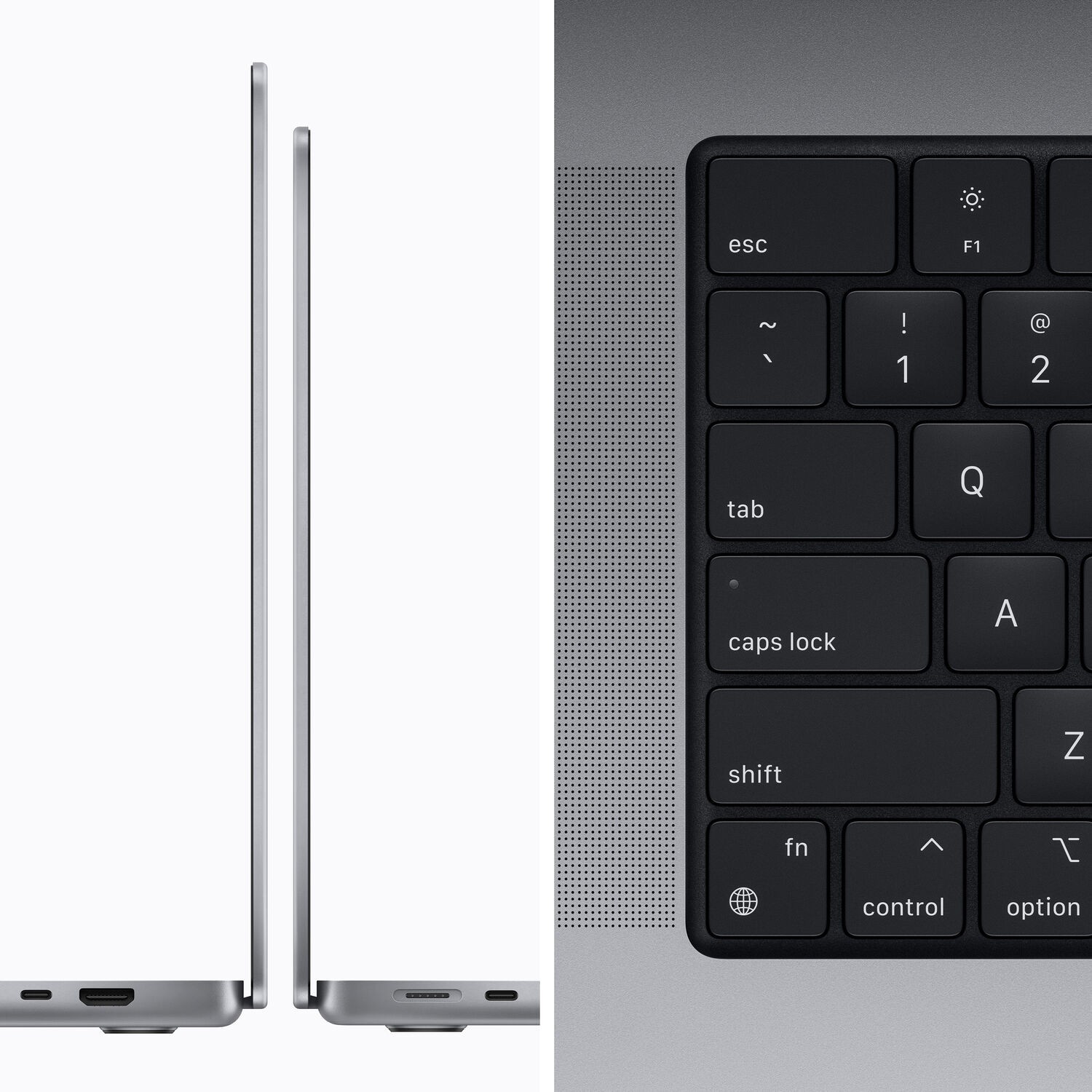 Apple MacBook Pro 14" MKGP3 (M1 Pro 8C CPU, 14C GPU, 2021) 16 ГБ, 512 ГБ SSD, Space Gray/Серый - фото 2