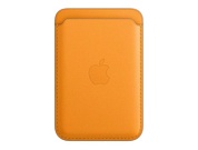 Apple Чехол-бумажник Apple Wallet MagSafe для iPhone, кожа, золотой апельсин 