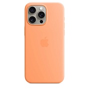 Apple Чехол Apple iPhone 15 Pro Max Silicone Case с MagSafe, Orange Sorbet (MT1W3) 