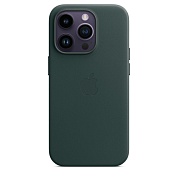 Apple Кожаный чехол MagSafe для iPhone 14 Pro - Forest Green (MPPH3) 