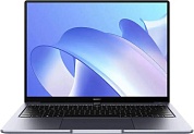Ноутбук Huawei MateBook 14 KLVL-W76W, 14", IPS, AMD Ryzen 7 5700U 1.8ГГц, 8-ядерный, 16ГБ DDR4, 512ГБ SSD, AMD Radeon , Windows 11 Home, серый космос [53013PBV]