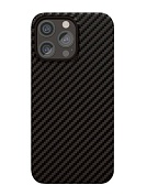 Apple Чехол защитный "vlp" Kevlar Case с MagSafe для iPhone 15 Pro Max, черный 